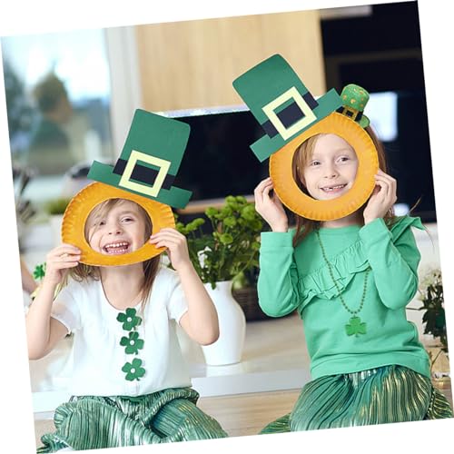 TOYANDONA 14pcs St Patrick's Day Necklace Clover Necklace Creative Neck Pendants Costume Accessories for St Paddys Day Decorations