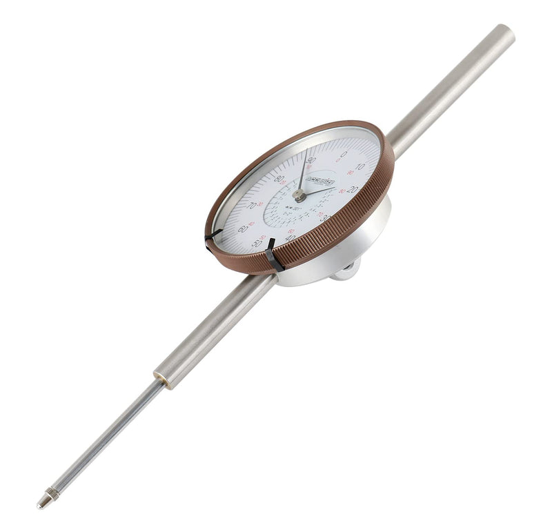 [Australia - AusPower] - Accusize Industrial Tools Agd2 Style 0-2'' by 0.001'' Dial Indicator with A 3'' Big Face, Lug Back, P900-S090 0-2" x 0.001" with big face 