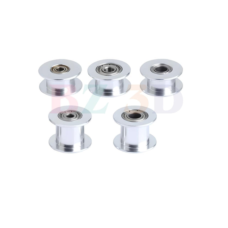 [Australia - AusPower] - GT2 Idler Pulley Width 10mm 20 Toothless Bore 5mm 20T Idler for 3D Printer 9mm/10mm Width GT2 Timing Belt.(10pcs) GT2 Idler 10mm Width 20-Toothless Bore 5mm 