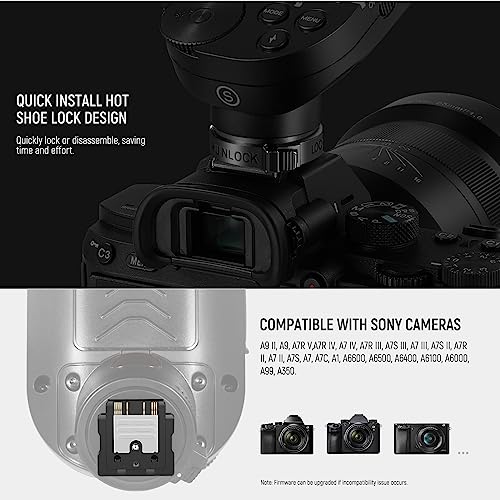 NEEWER Upgraded QPRO-S TTL Wireless Flash Trigger Compatible with Sony