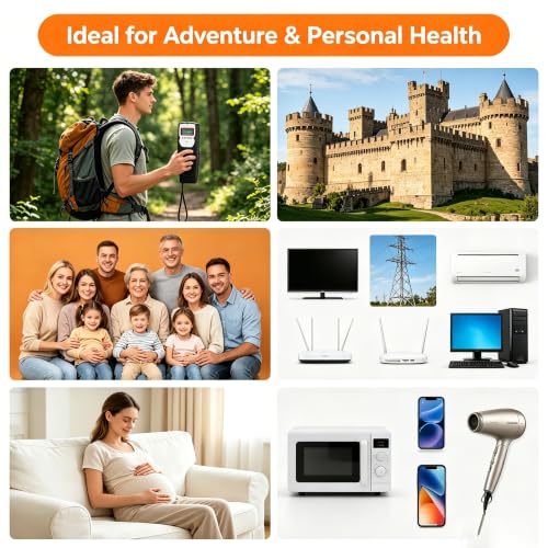 TransArcade handheld EMF meter ghost detector for home and outdoor use