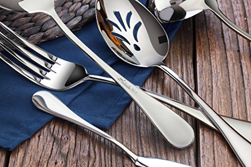 Artaste 56433 Rain 18/10 Stainless Steel 7-Piece Hostess Set