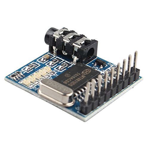MT8870 DTMF Voice Decoder Module Voice Telephone Module Audio Decoder Voice Dialing Control Module Compatible with Arduino, Raspberry Pi, ARM MCU & More