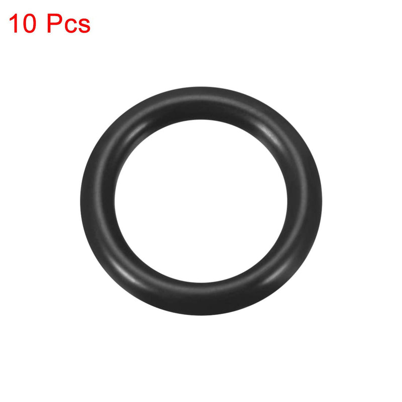 [Australia - AusPower] - uxcell Nitrile Rubber O-Rings 19mm OD 13mm ID 3mm Width, Metric Sealing Gasket for Automotive Machine Plumbing, Pack of 10 13mmx19mmx3mm 