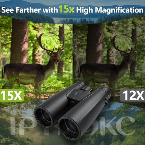 15x50 HD High-Powered Binoculars for Adults & Teens 15X50