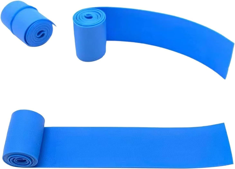 [Australia - AusPower] - 10 Rolls Blue Disposable-Tourniquets Elastic-TPE Tourniquets Latex-Free Tourniquets Tourniquets for Outdoor Sports 10-roll Disposable-Tourniquet Medical-Emergency-Tourniquet for Outdoor 