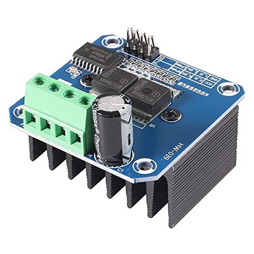 2pcs BTS7960 43A Dual H-Bridge Stepper Motor Drive Current Limit Control Semiconductor Refrigeration PWM for Smart Car Motor Drive for Arduino