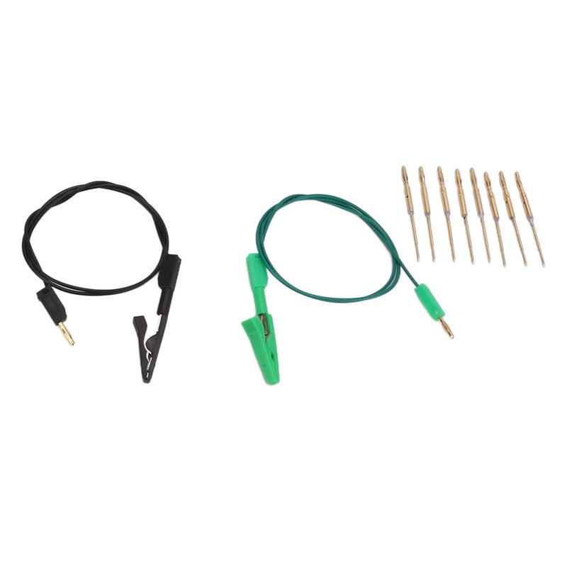 [Australia - AusPower] - Frame Probes with Metal Probes & Rods, 24 Piece ECU Programming Connection Cables Clips Conductivity Complete Kit Compatible with Chip Tuning Tools for Secure ECU Reading Writing 