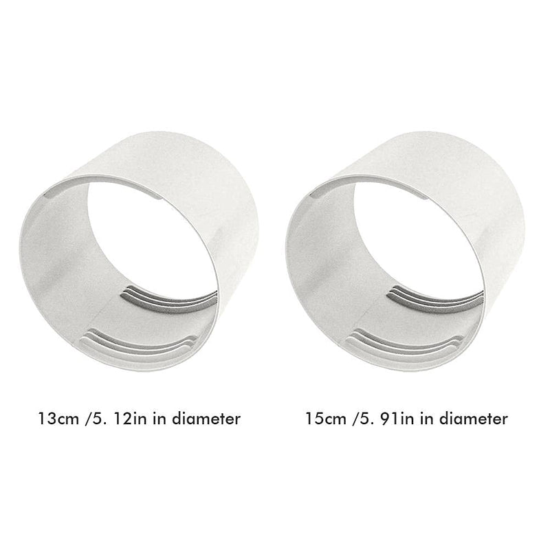 [Australia - AusPower] - Srliya Portable Air Conditioning Hose Connector, Exhaust Pipe Connector, Mobile Air Conditioning Extension Pipe Connector (15 cm) 15cm 