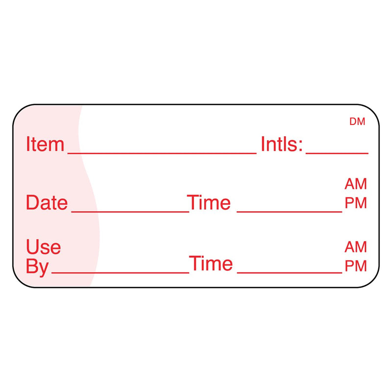 DayMark 110105 DissolveMark 1 x 2" Use By Label - 500 / RL"