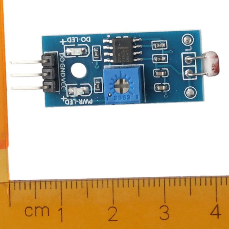 [Australia - AusPower] - LDR Photosensitive Sensor Module 10pcs Light Dependent Resistor Sensor Module Durable 3.3V-5V for Arduino 