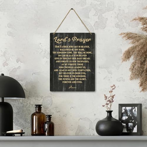 The Lord's Prayer Wall Decor, Our Father Prayer Wall Decor