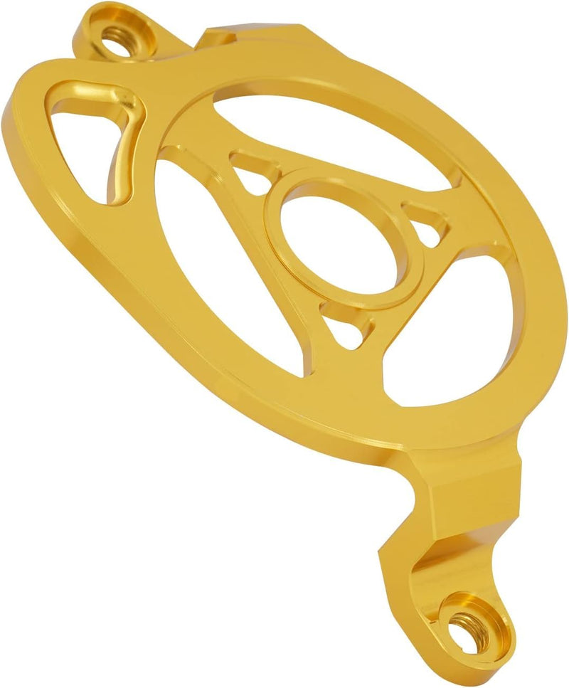 JFG RACING Engine Case Saver Cover for Surron,Pulley Guard for Dirt Bike Sur Ron Light Bee X and S/X160/X260/L1E-Gold gold