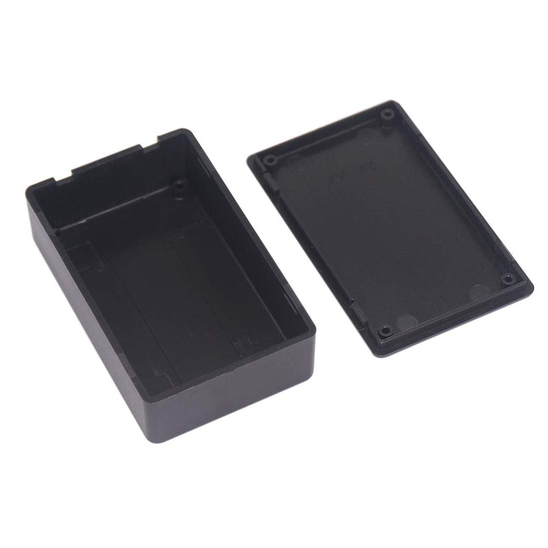 [Australia - AusPower] - Zulkit 5Pcs Project Boxes ABS Plastic Electrical Project Case Power Junction Box Black 3.15 x 1.97 x 1.02 inch (80 x 50 x 26 mm) 3.15" x 1.97" x 1.02" 