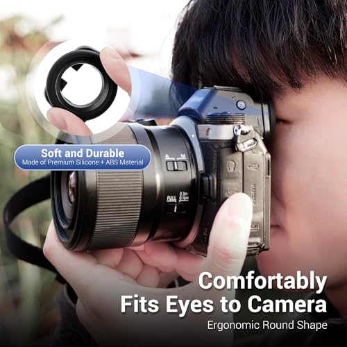 Round Z5II Z6III Z6II Z7II Eyecup,Replaces Nikon DK-29 Rubber Eyecup Round for Z6III Z5II Z6II Z7II Z5 Z6 Z7