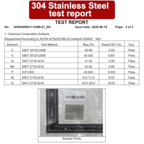 16 Gauge 304 Stainless Steel 1-1/2 Inch Finish Nails, 500-Pack 1-1/2"--500 pcs