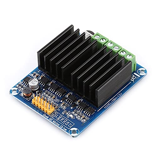 Dual 32A Motor Driver, 30A DC Motor Driver, 1 Piece DC5-12V 0A-30A Two-Channel H-Bridge Motor Driver Board Module Control and Display