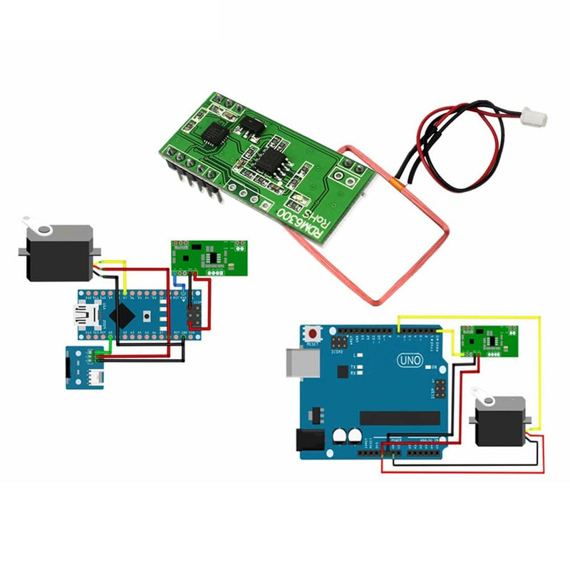 RDM6300 125KHz EM4100 RFID Reader Module UART Output Access Control System for Arduino