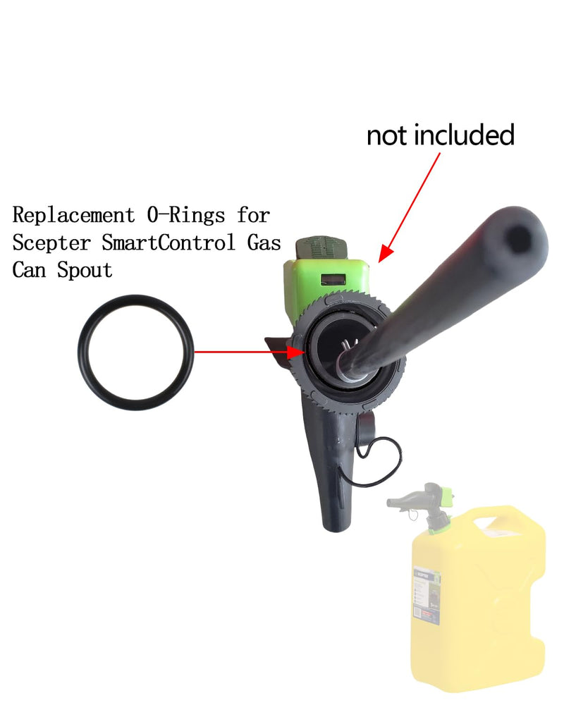 [Australia - AusPower] - (8PCS) O-Rings Replacement for Scepter SmartControl Gas Tank Nozzles 