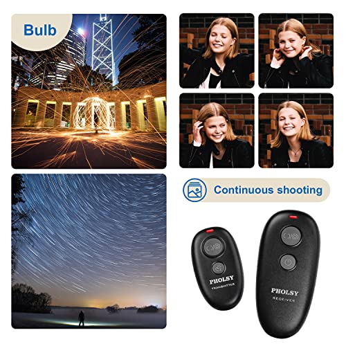 Camera Remote Shutter Release PHOLSY C8 Wireless Shutter Remote for Canon C8 for Canon