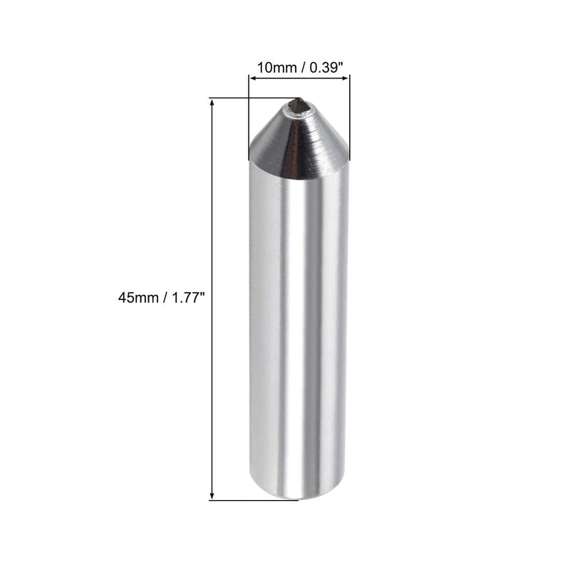 [Australia - AusPower] - uxcell Diamond Grinding Wheel Dresser 10mm x 45mm Single Point Dressing Tool for Truing Deburring 