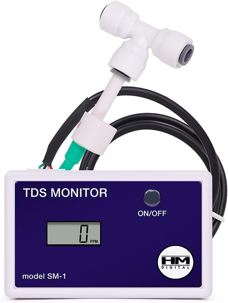 [Australia - AusPower] - HM Digital Single in-Line SM-1 TDS Monitor 0-9990 ppm 