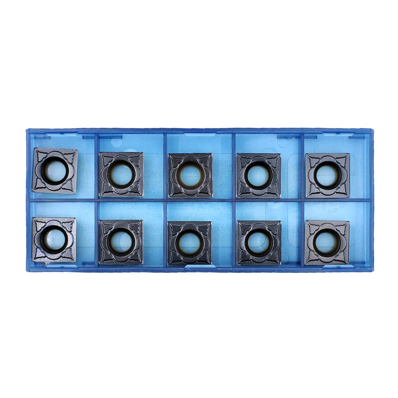 [Australia - AusPower] - CNC Carbide Inserts SCMT 431 Scmt 120404 for Metal Cutting Steel, SCMT Square Turning Insert, 10 PCS SCMT 431-PM 
