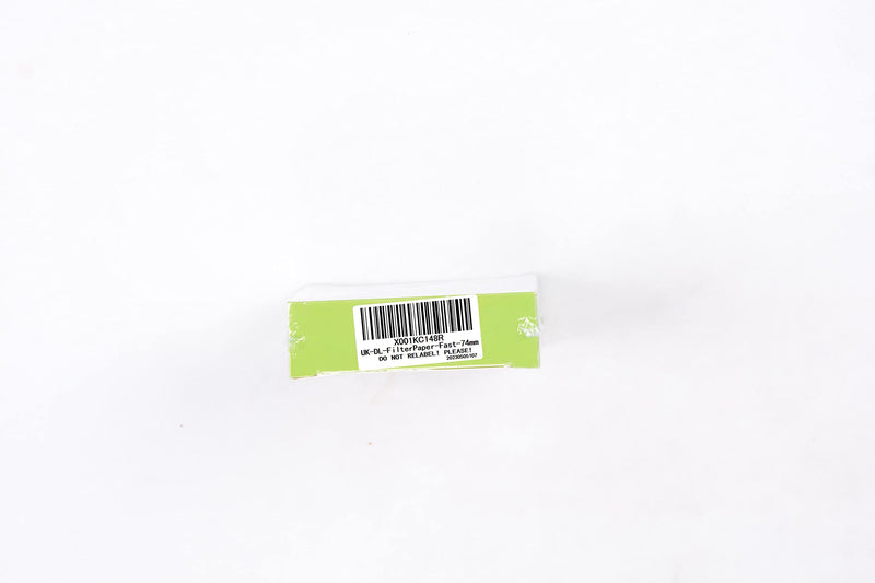 [Australia - AusPower] - stonylab Quantitative Filter Paper Circles, 100 Pack Fast Speed Cellulose Filter Paper 25 Microns Particle Retention, 74 mm Diameter 
