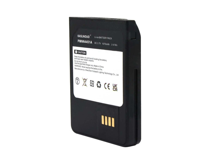 [Australia - AusPower] - 2-Pack Replacement Battery Compatible with Motorola Minitor 6 Pager Minitor VI Pager PMNN4451, PMNN4451A 3.7V 1075mAh 