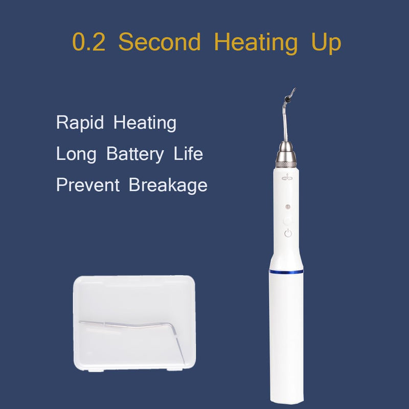 [Australia - AusPower] - Gutta Percha Obturation Pen Obturation System Cordless Endo Heated Pen 2 Tips 