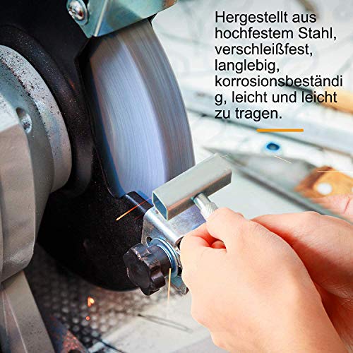 Grinding Wheel Straightener Diamond Grinding Wheel Dresser for Dressing, Grinding and Deburring, Silver