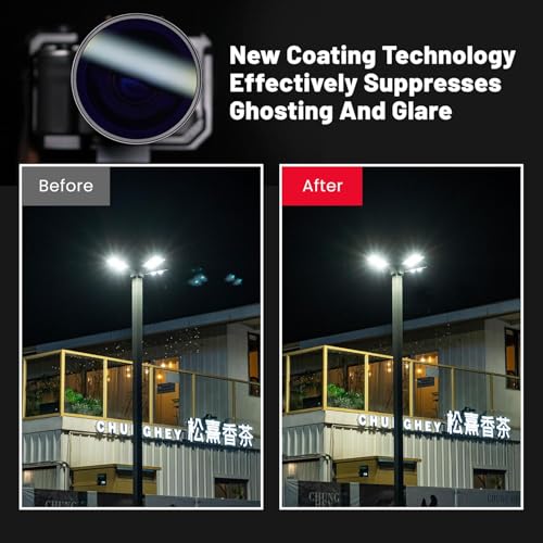 Kase CPL III Screw-in Slim SMP Filter Multicoated Tempered Hardened Optical Glass Anti-Glare Low Reflection Compatible with Fujifilm X-E5 Camera & Fuji XF 23mm F2.8 Lens (39mm) 39mm