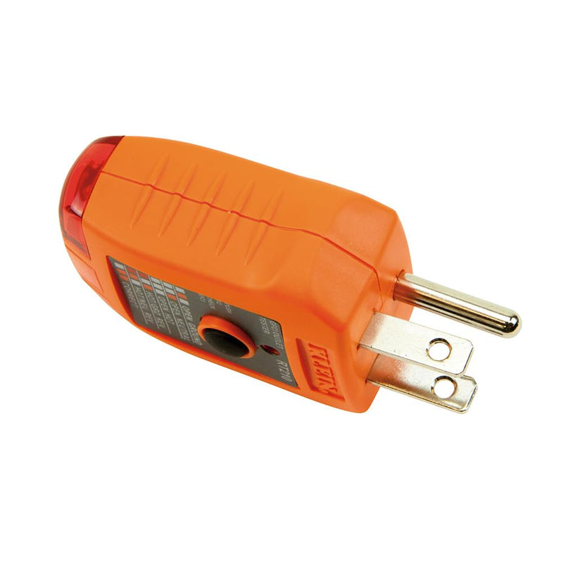 Klein Tools NCVT1XTKIT Non-Contact Low Voltage Tester Pen and GFCI Outlet Premium Test Kit, 70V to 1000V AC, Detects Common Wiring Problems
