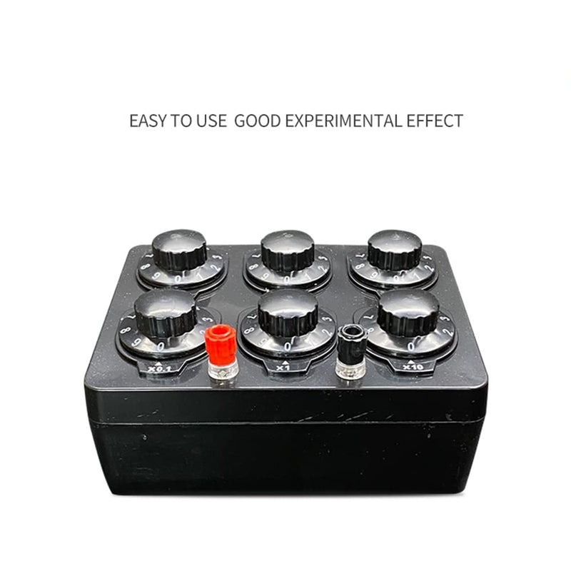 [Australia - AusPower] - PRATYAHARA 0-99999.9 Ohm Simple Resistance Box Precision Variable Decade Resistor Teaching Instrument Teaching Resistance Box 