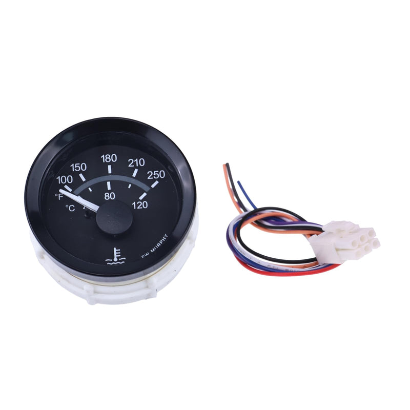 [Australia - AusPower] - Electric Temperature Gauge EG21T-250-12 Replace for Murphy 10701286 