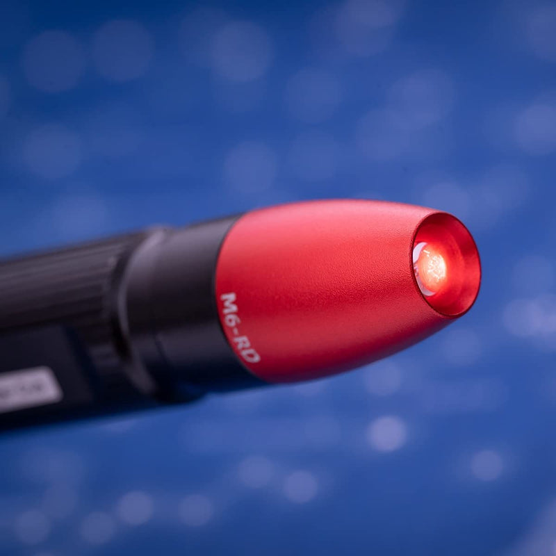[Australia - AusPower] - Weltool M6-RD Red LED Dark Adaptation Penlight for Pilots Viewing Navigation Maps, HGN Tests, SFST and ARIDE to DRE Evaluations?Pocket Pen Light with Clip for Doctors and Veterinarians 