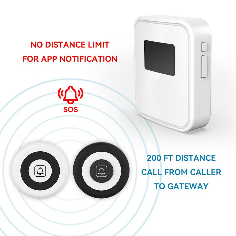 [Australia - AusPower] - FORFEND Caregiver Pager Black 