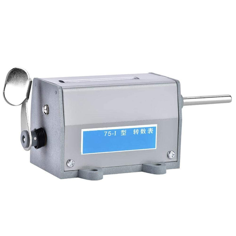 [Australia - AusPower] - Mechanical Counter, Rotary Revolution Counter, 75-I 5 Digits Display Mechanical Resettable Rotary Revolution Counter with Count Range 0-99999 