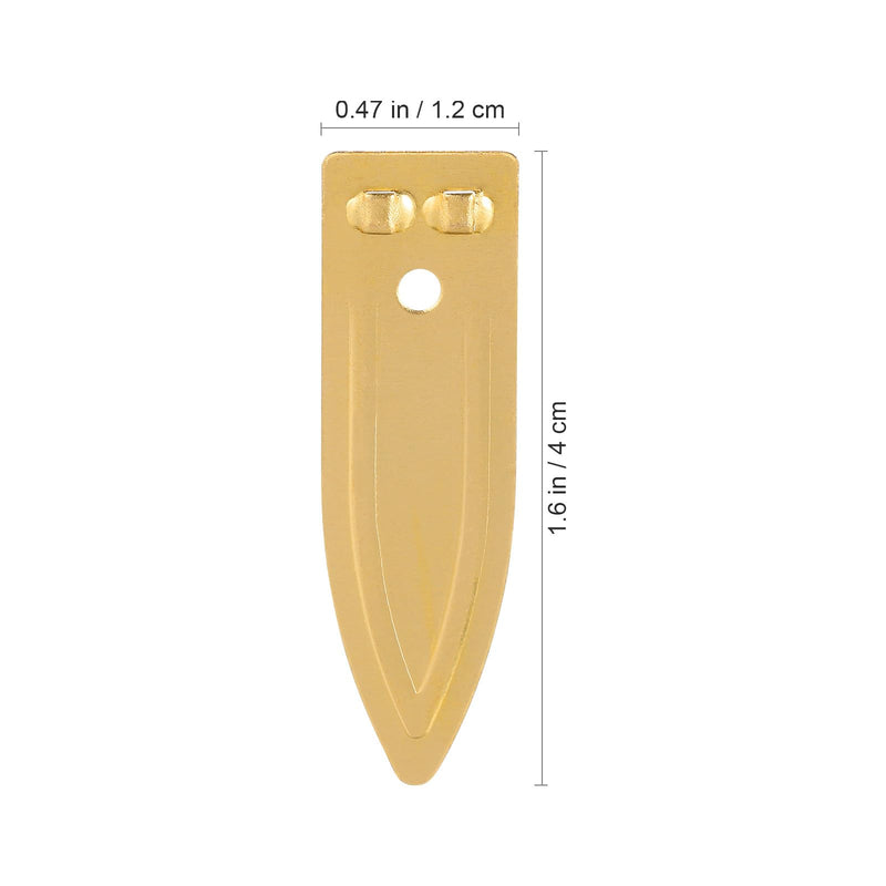 SOLUSTRE 30pcs Sheet Copper Zinc Electrode Strip Fruit Battery Science Copper Electrode Strip Copper Electroplating Anode Zinc Anode Plate Zinc Copper Strips Zinc Plate Cable Metal