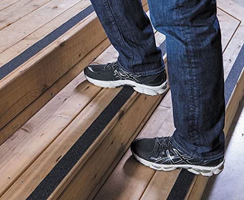 Gator Grip Traction Tape, Premium Grade Heavy Duty 36 Grit Anti-Slip Adhesive Tape, Indoor/Outdoor, Great for Stairs, Docks, Boats & Ramps, Black, 2 inch x 50 ft, SG6502B 2 Inch x 50 Feet