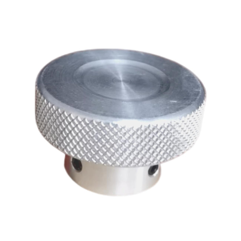[Australia - AusPower] - CHANCS Aluminium Alloy Machine Tool Handwheels 60mm OD 8mm Bore Knurled Oxidised Handles Knobs for Sliding Table 60-8 