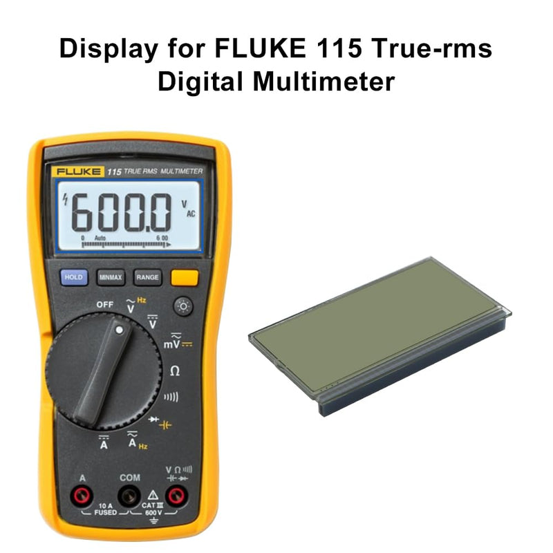 [Australia - AusPower] - Display Replacement for FLUKE 113 114 115 116 117 True-rms Digital Multimeter 