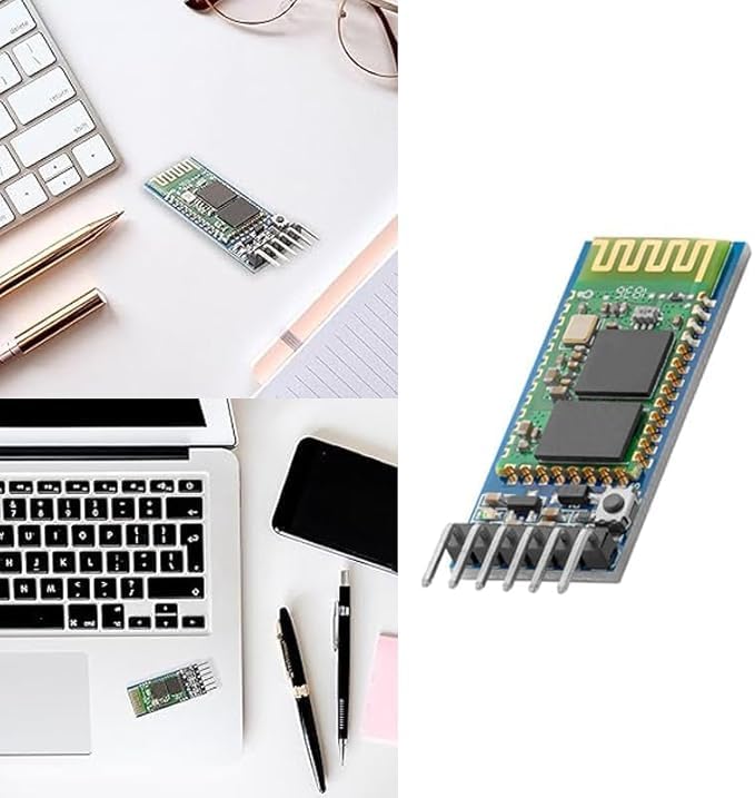 Bluetooth HC Module 05 Transceiver RF Wireless TTL Series Pack of 3 | Compatible with Arduino and Raspberry Pi