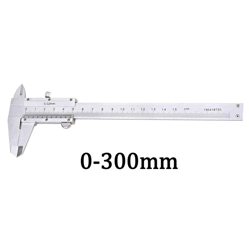 [Australia - AusPower] - Vernier Calliper Analogue 150 mm, Calliper Analogue 0.02 mm Accuracy Vernier Caliper Analogue with Locking Screw for Household and Industrial Measurement Vernier caliper analogue 150 mm 