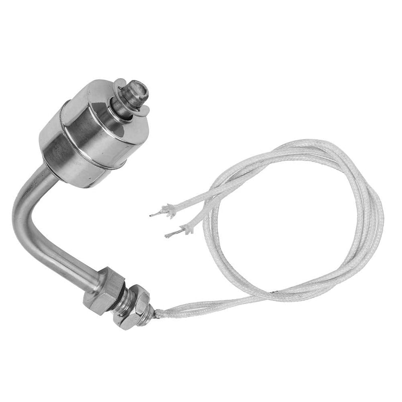 [Australia - AusPower] - Joyzan Stainless Steel Float Switch, Liquid Level Sensor Controller Water Pump Fish Tank Cistern Sump Ball Filter Thread 90 Degree Vertical Mounted Control Aquarium System Swimming Pool Garden Pond 