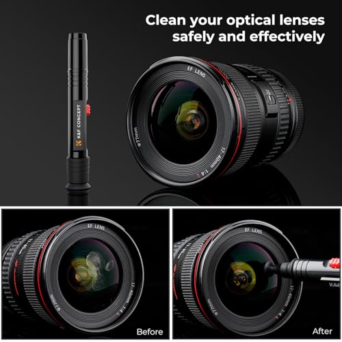 K&F CONCEPT Professional Lens Cleaning Pen with Cleaning Soft Brush 1
