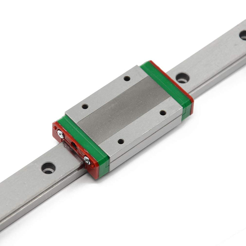[Australia - AusPower] - 300mm MGN15 Linear Rail Guide with MGN15H Carriage Block for DLP UV 3D Printer and CNC Machine 300mm Rail+MGN15H 