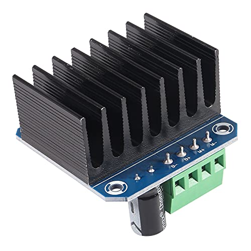 2pcs BTS7960 43A Dual H-Bridge Stepper Motor Drive Current Limit Control Semiconductor Refrigeration PWM for Smart Car Motor Drive for Arduino
