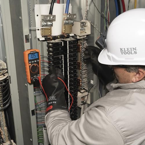Klein Tools MM420 digital multimeter, auto-ranging TRMS meter with voltage, current, and resistance measurements