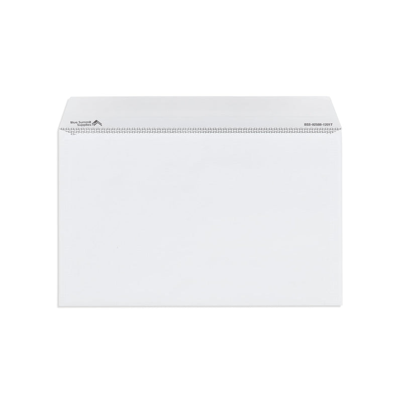 Blue Summit 50 W2 Envelopes 2025 Self Seal, W-2 Double Window Security Envelopes for 2 UP IRS Tax Forms from QuickBooks Online, Desktop, ADP and Other Software, 5 5/8’’ x 9’’, 50 Form Envelopes
